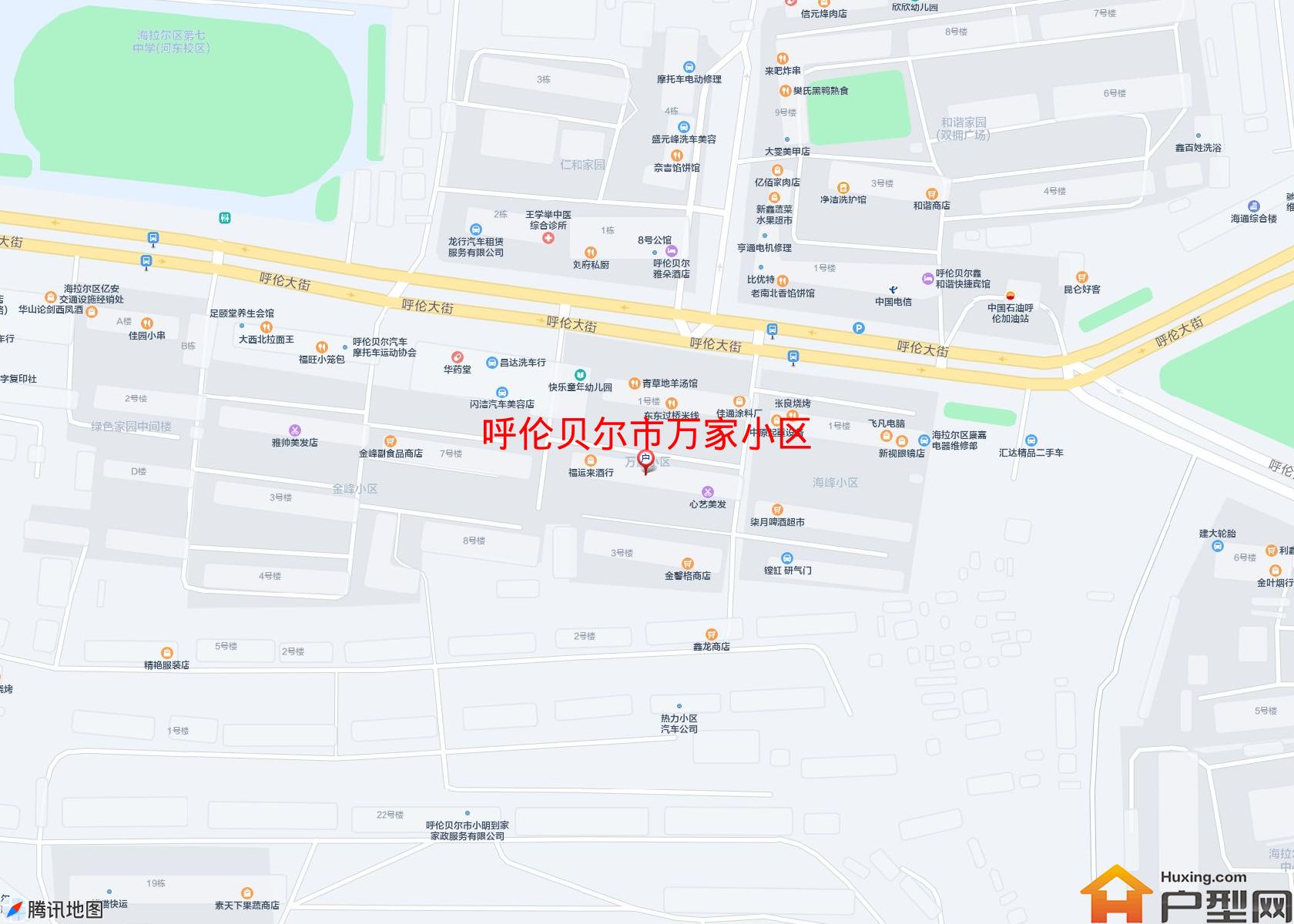 万家小区小区 - 户型网