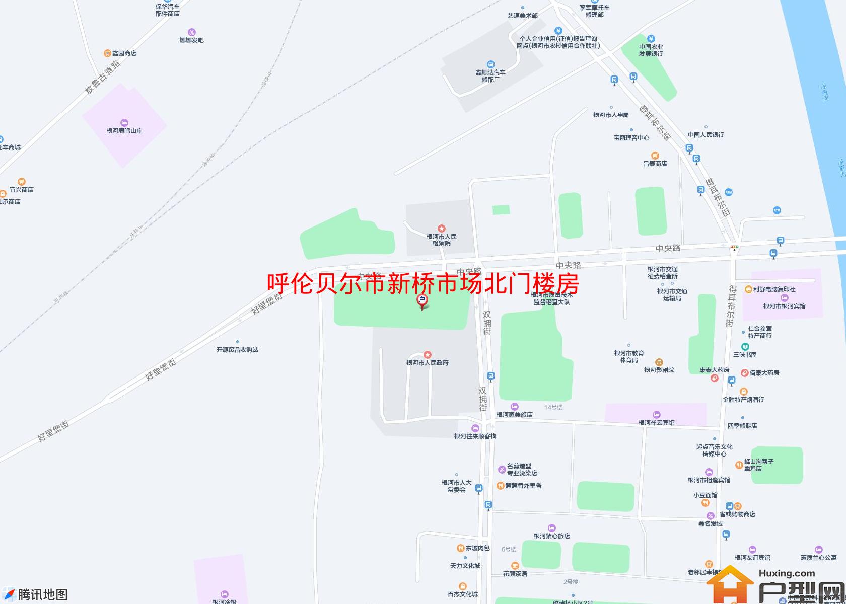 新桥市场北门楼房小区 - 户型网