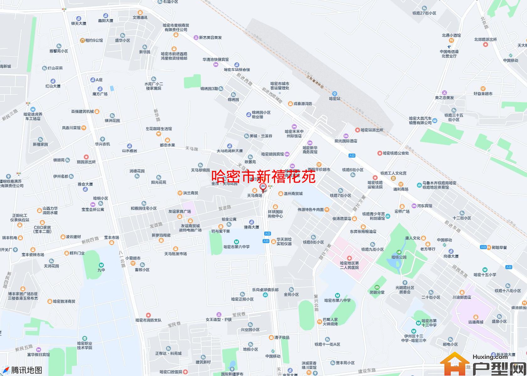 新禧花苑小区 - 户型网