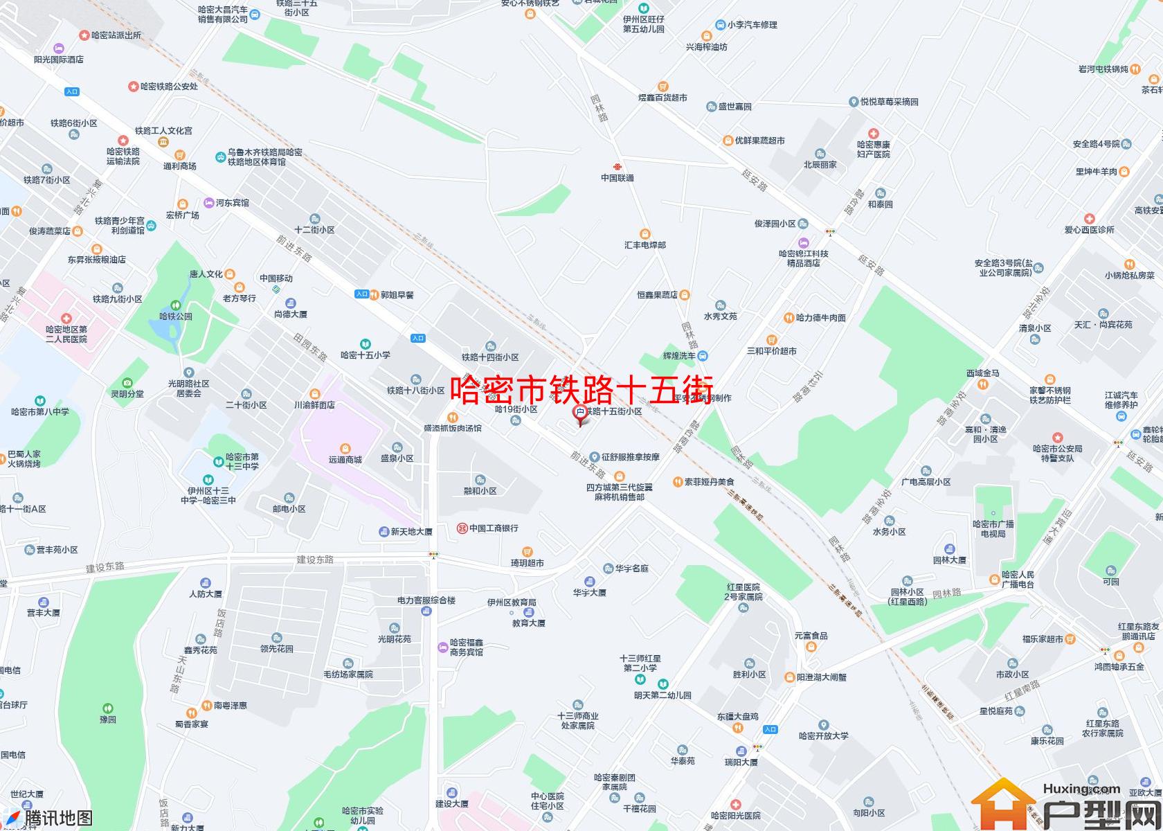 铁路十五街小区 - 户型网