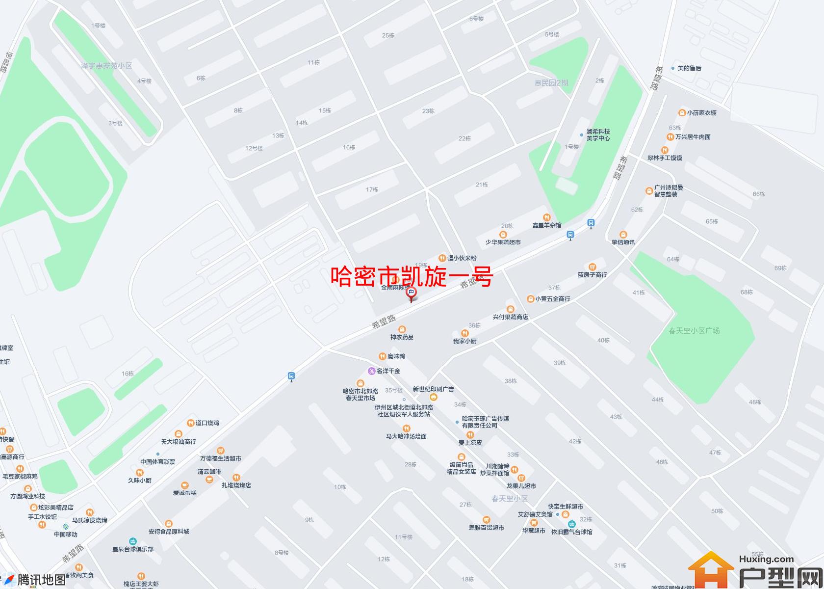 凯旋一号小区 - 户型网
