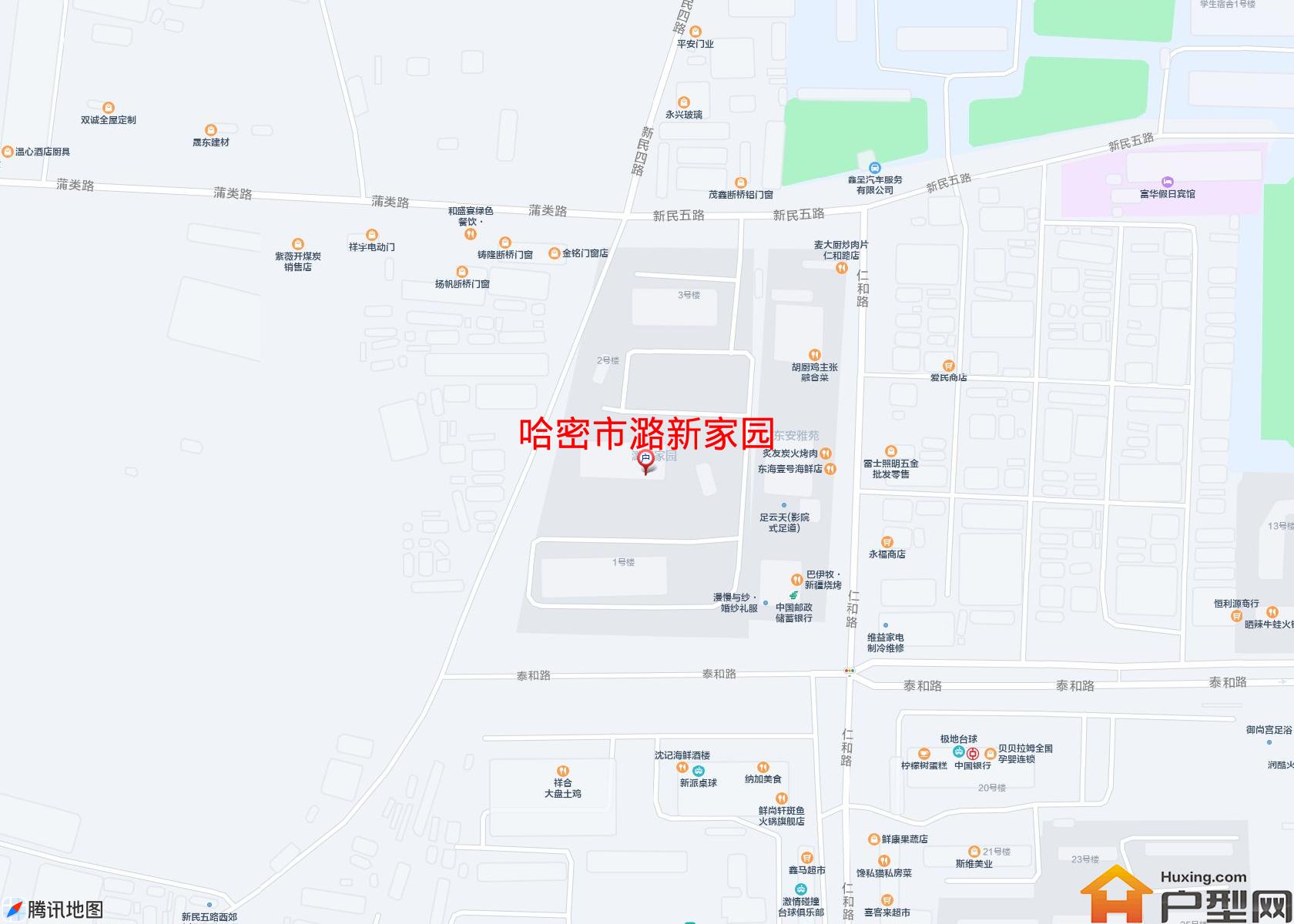 潞新家园小区 - 户型网