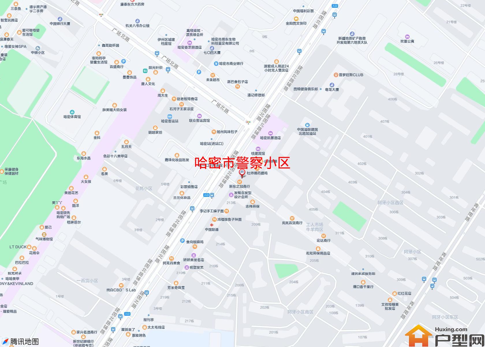 警察小区小区 - 户型网