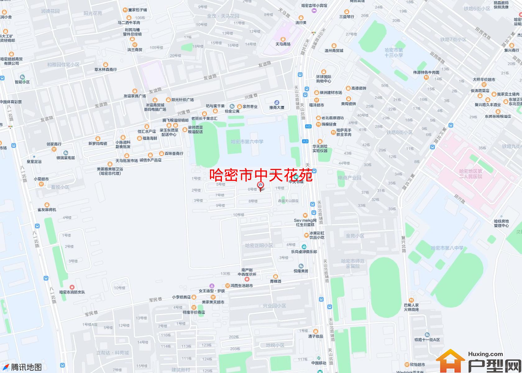 中天花苑小区 - 户型网