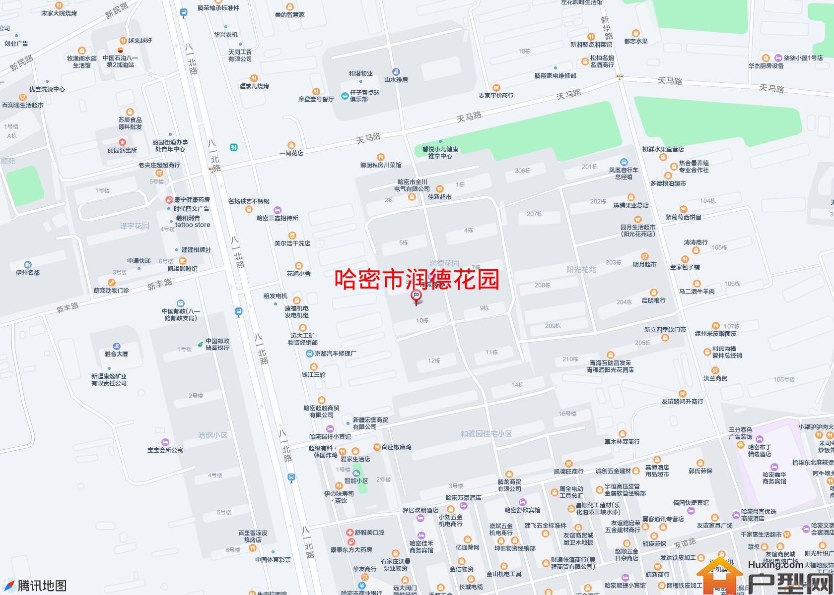 润德花园小区 - 户型网