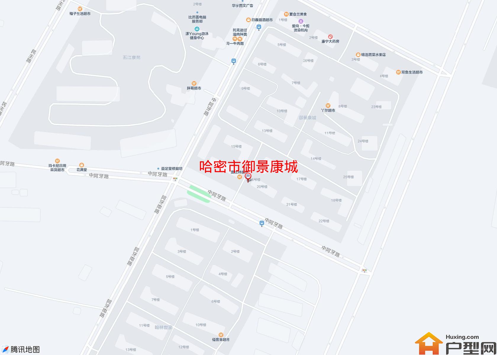 御景康城小区 - 户型网