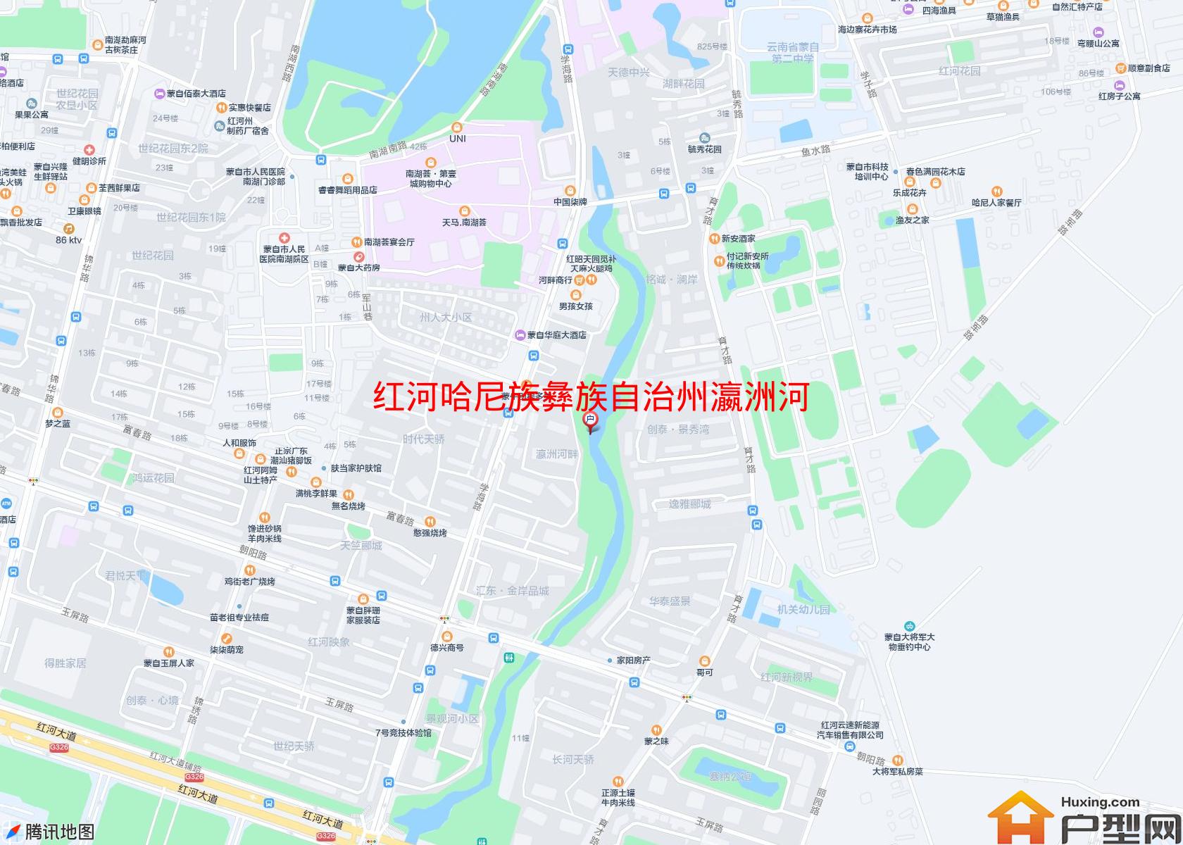 瀛洲河畔小区 - 户型网