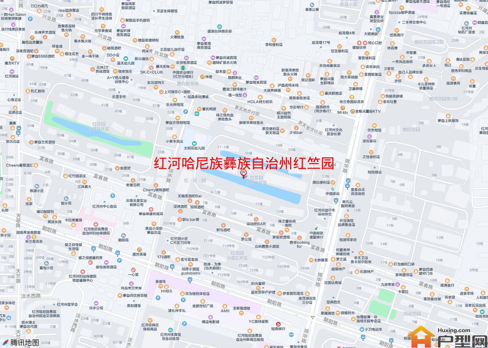 红竺园A区小区 - 户型网