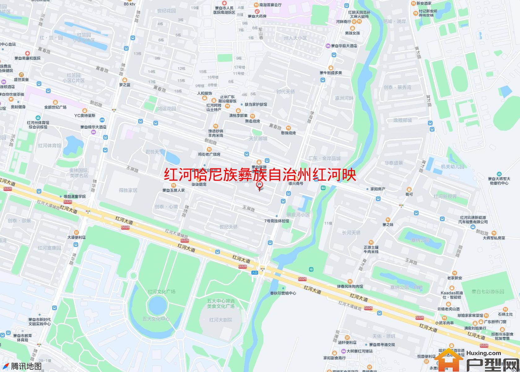 红河映象小区 - 户型网