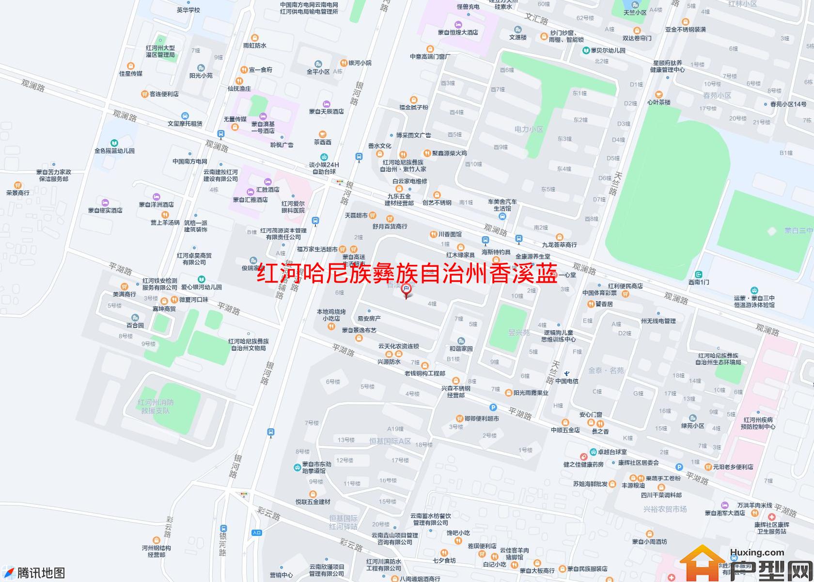 香溪蓝岸小区 - 户型网