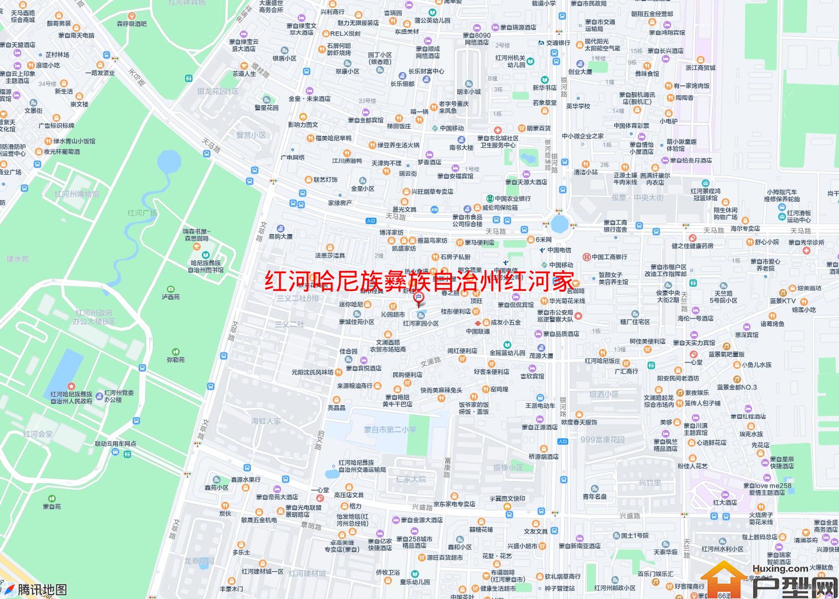 红河家园小区 - 户型网