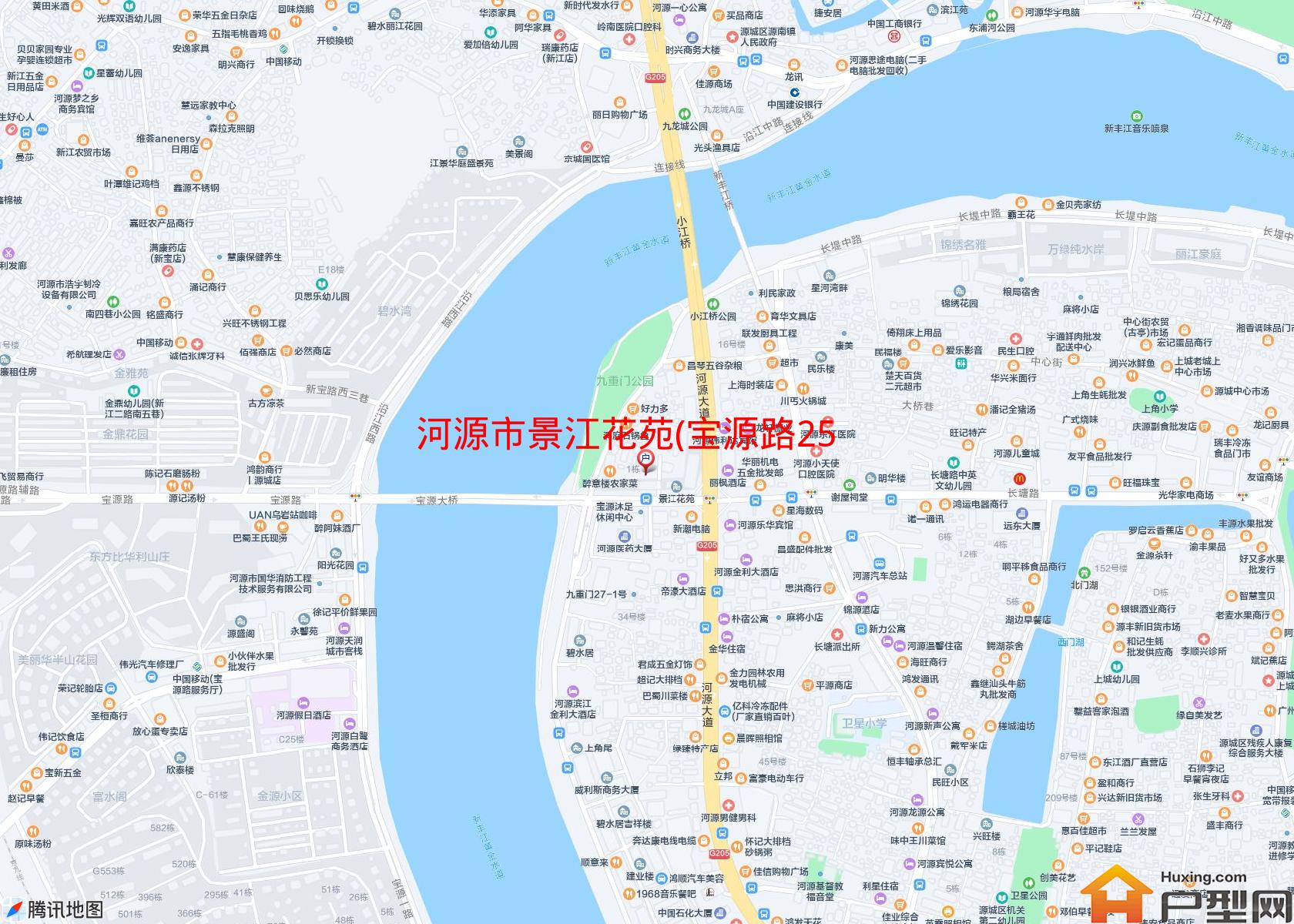 景江花苑(宝源路25号)小区 - 户型网