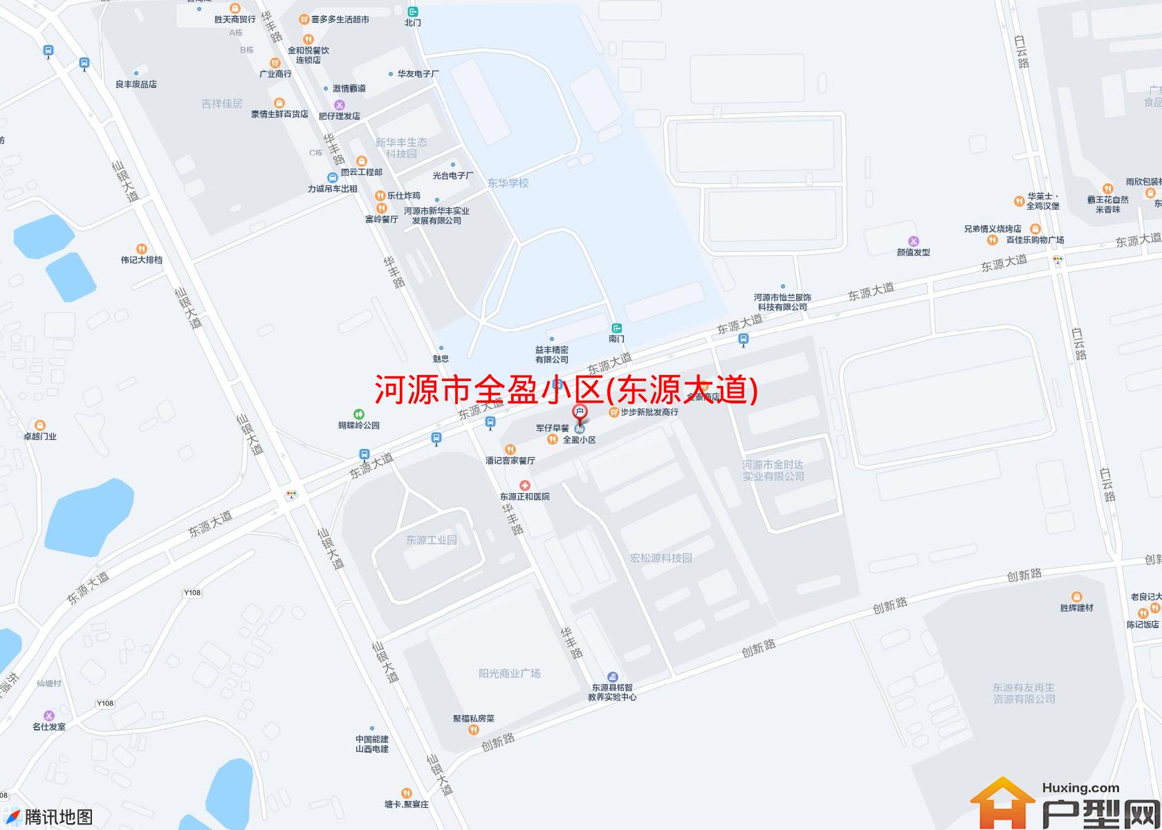 全盈小区(东源大道)小区 - 户型网