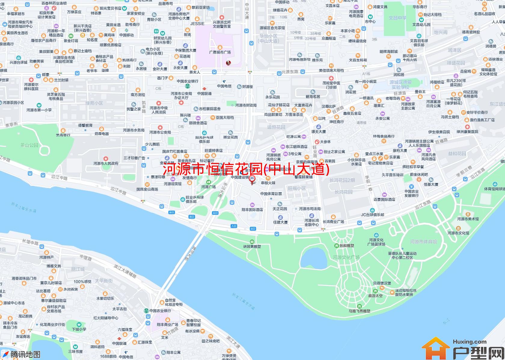 恒信花园(中山大道)小区 - 户型网