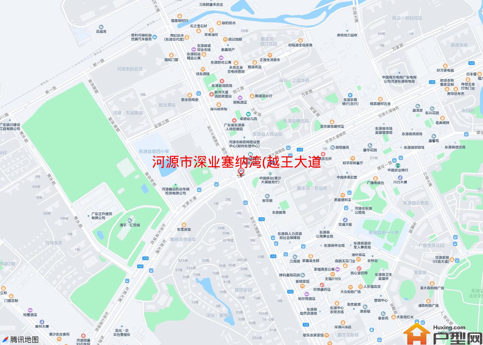 深业塞纳湾(越王大道)小区 - 户型网