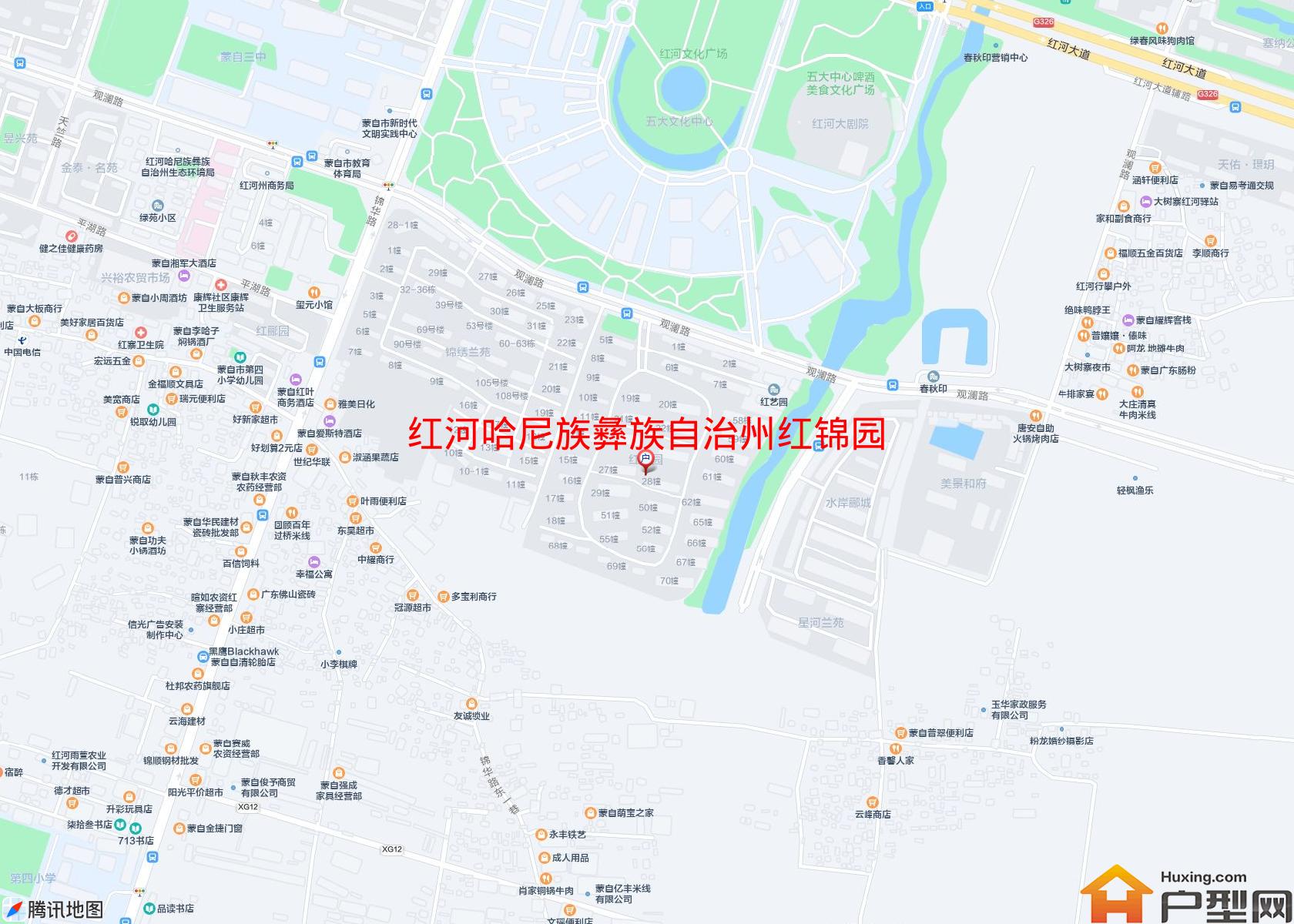 红锦园小区 - 户型网