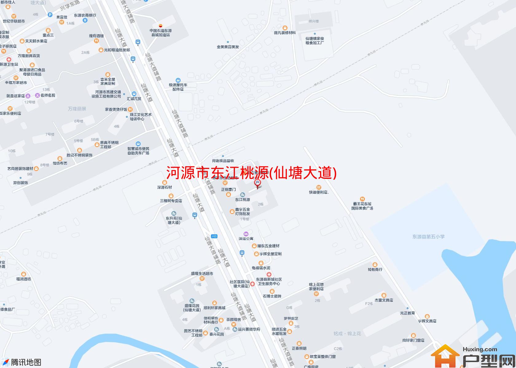 东江桃源(仙塘大道)小区 - 户型网