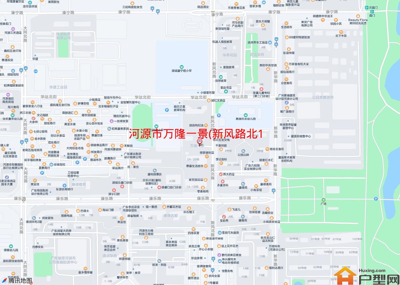万隆一景(新风路北147号)小区 - 户型网