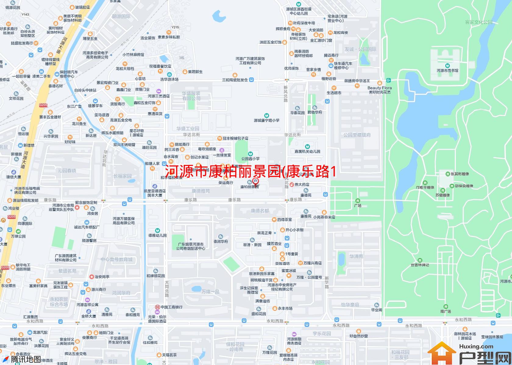 康柏丽景园(康乐路186号)小区 - 户型网