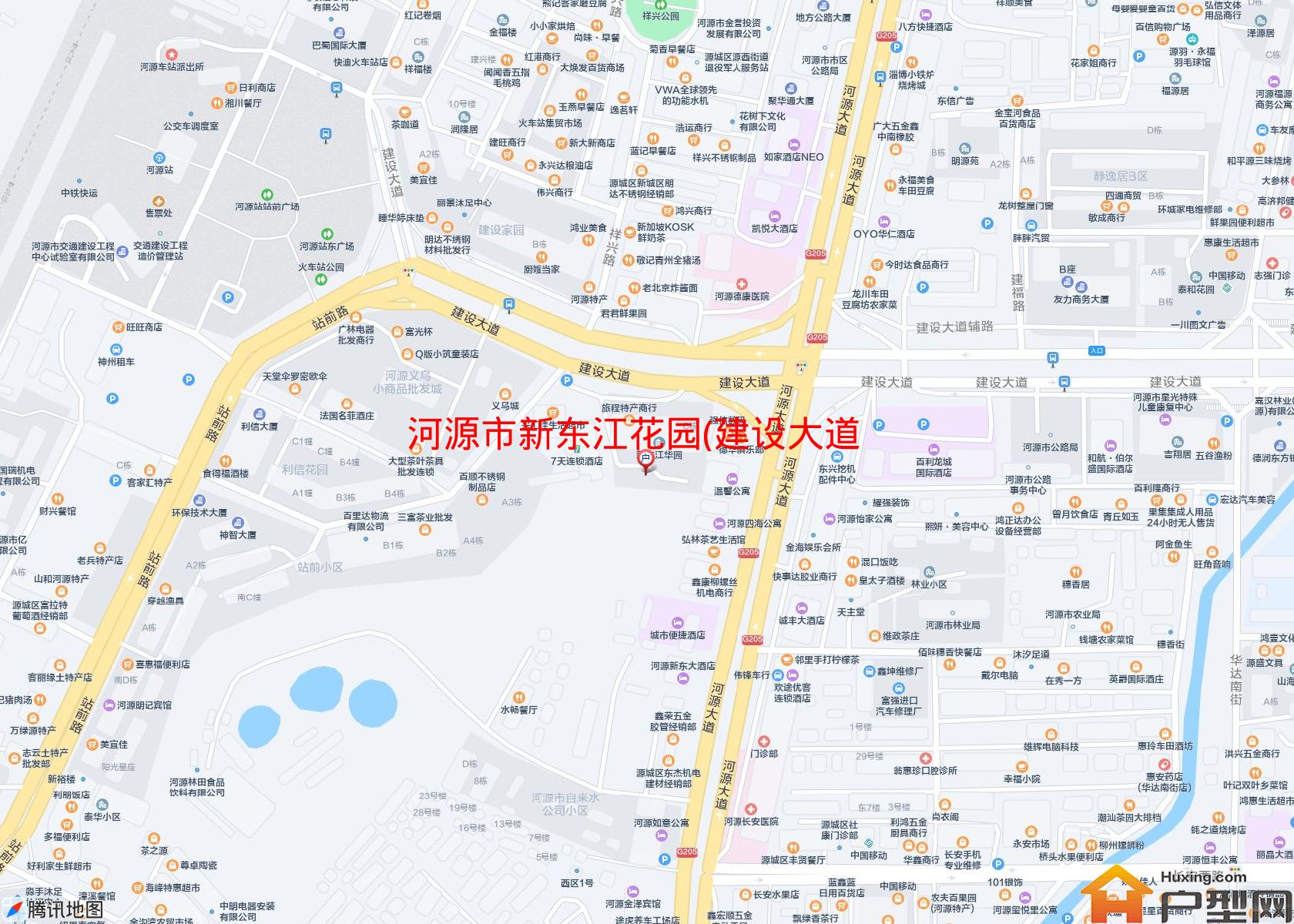 新东江花园(建设大道西8号)小区 - 户型网