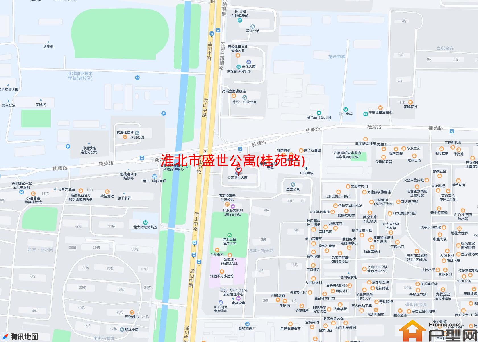 盛世公寓(桂苑路)小区 - 户型网