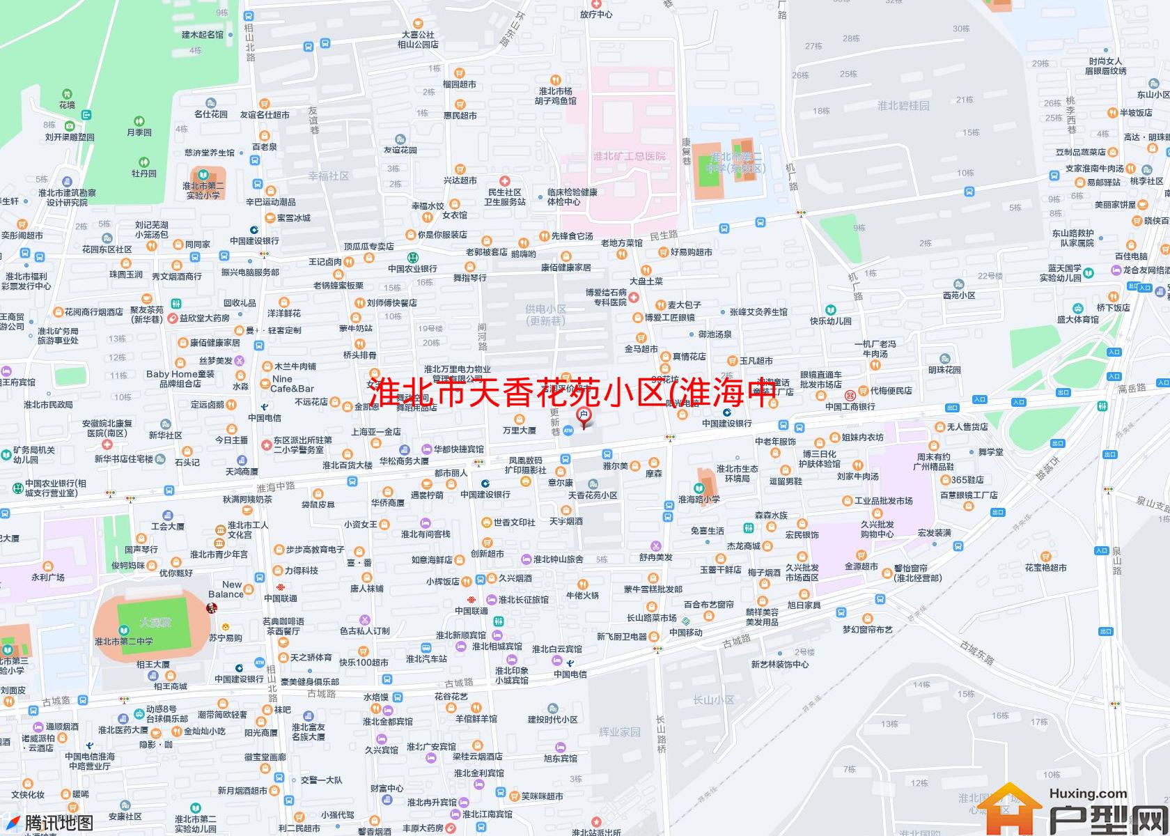 天香花苑小区(淮海中路125号)小区 - 户型网