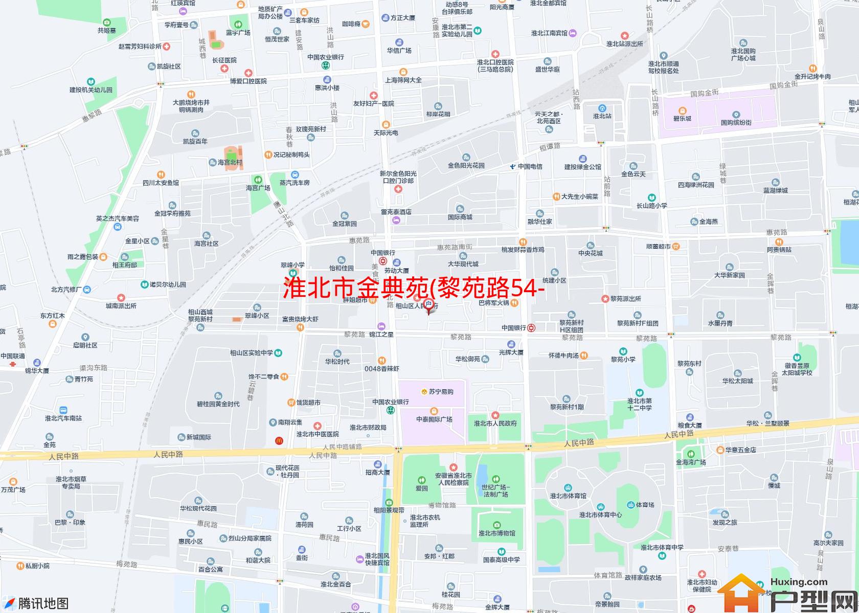 金典苑(黎苑路54-10号)小区 - 户型网