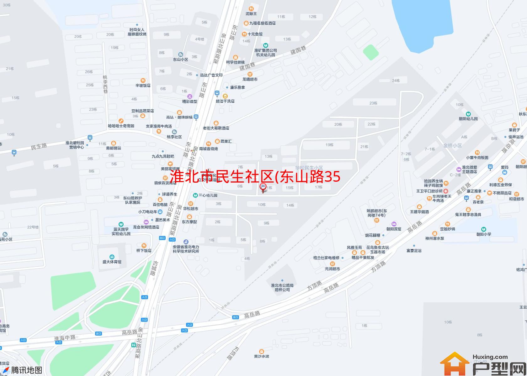 民生社区(东山路35号)小区 - 户型网
