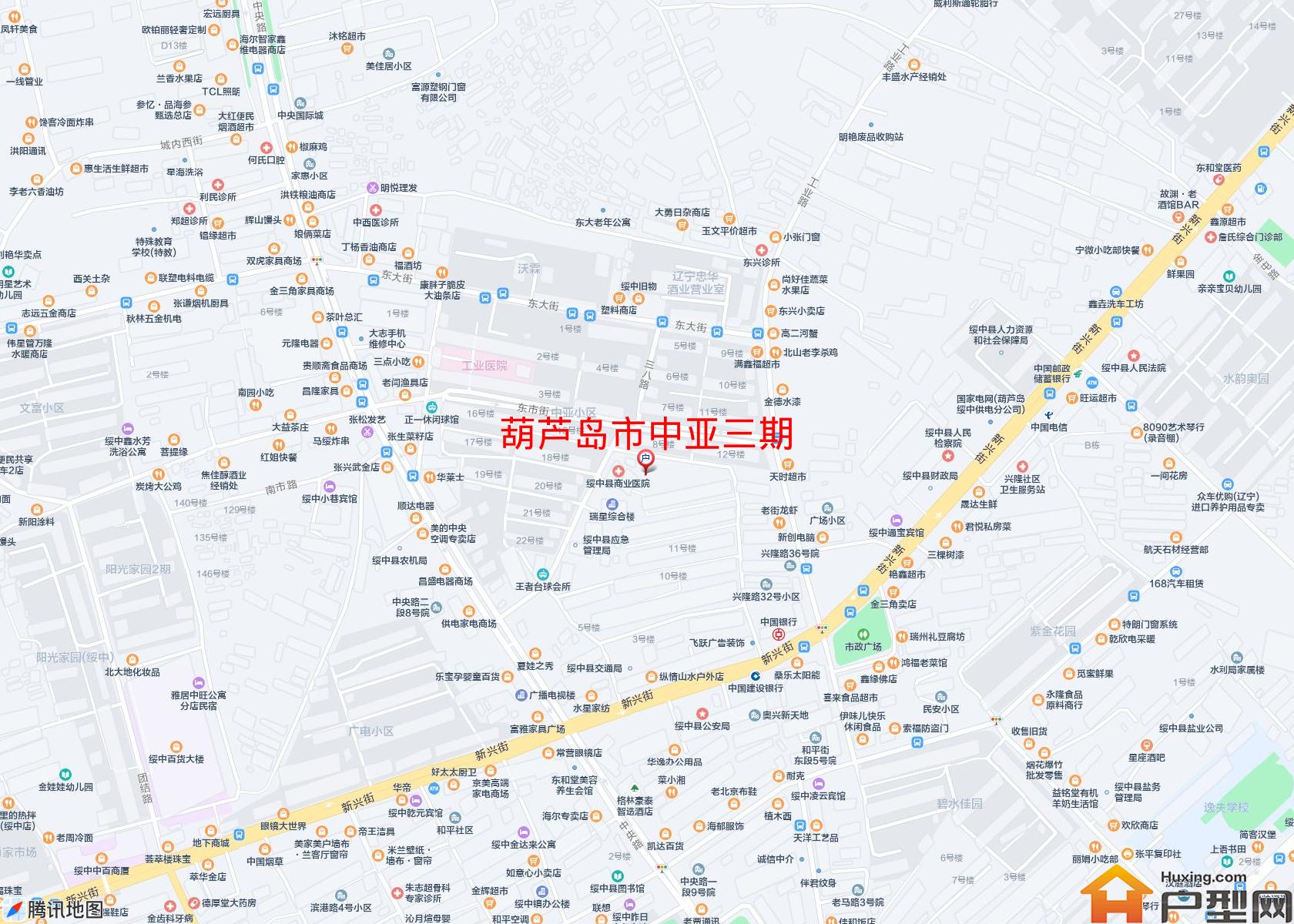 中亚三期小区 - 户型网
