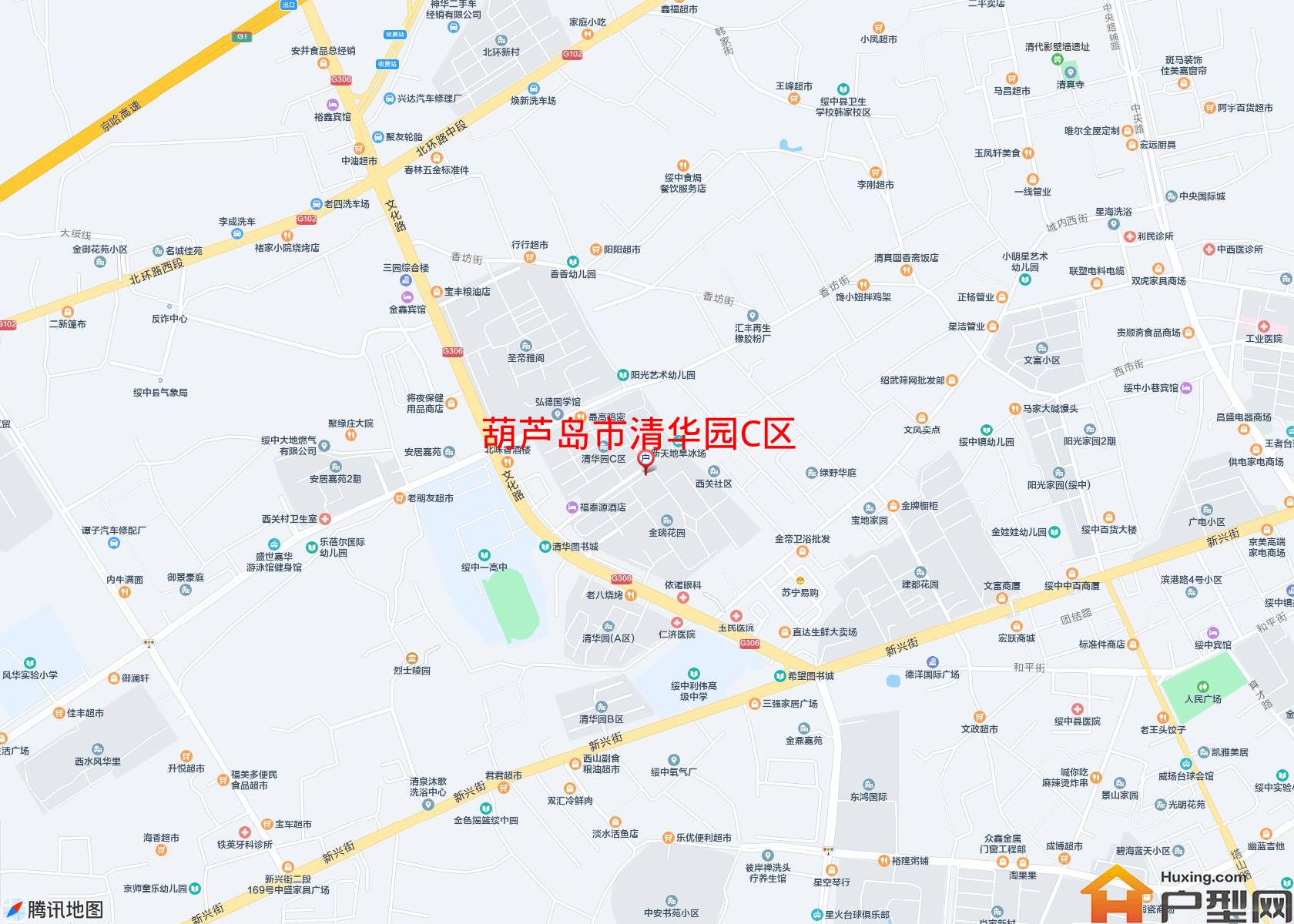 清华园C区小区 - 户型网