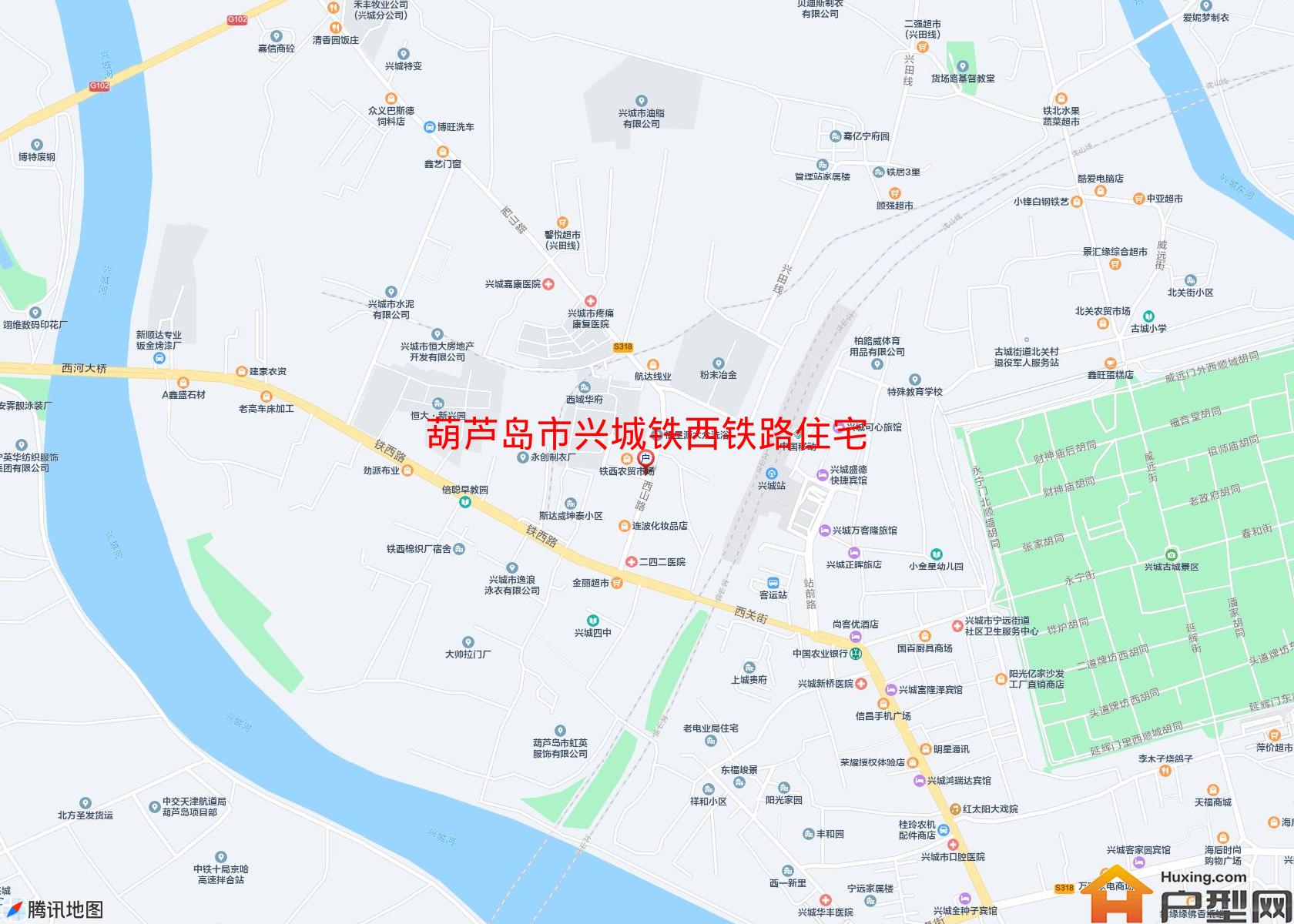 兴城铁西铁路住宅小区 - 户型网