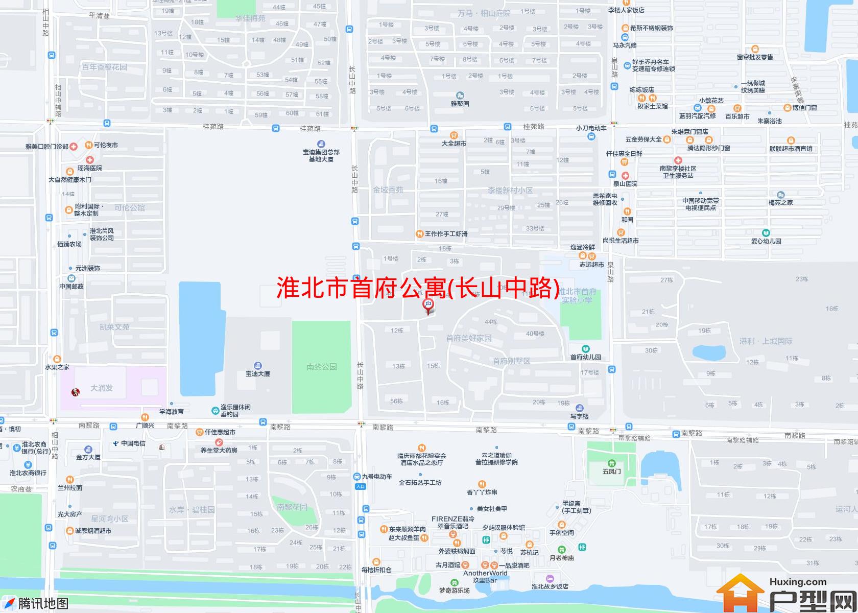 首府公寓(长山中路)小区 - 户型网