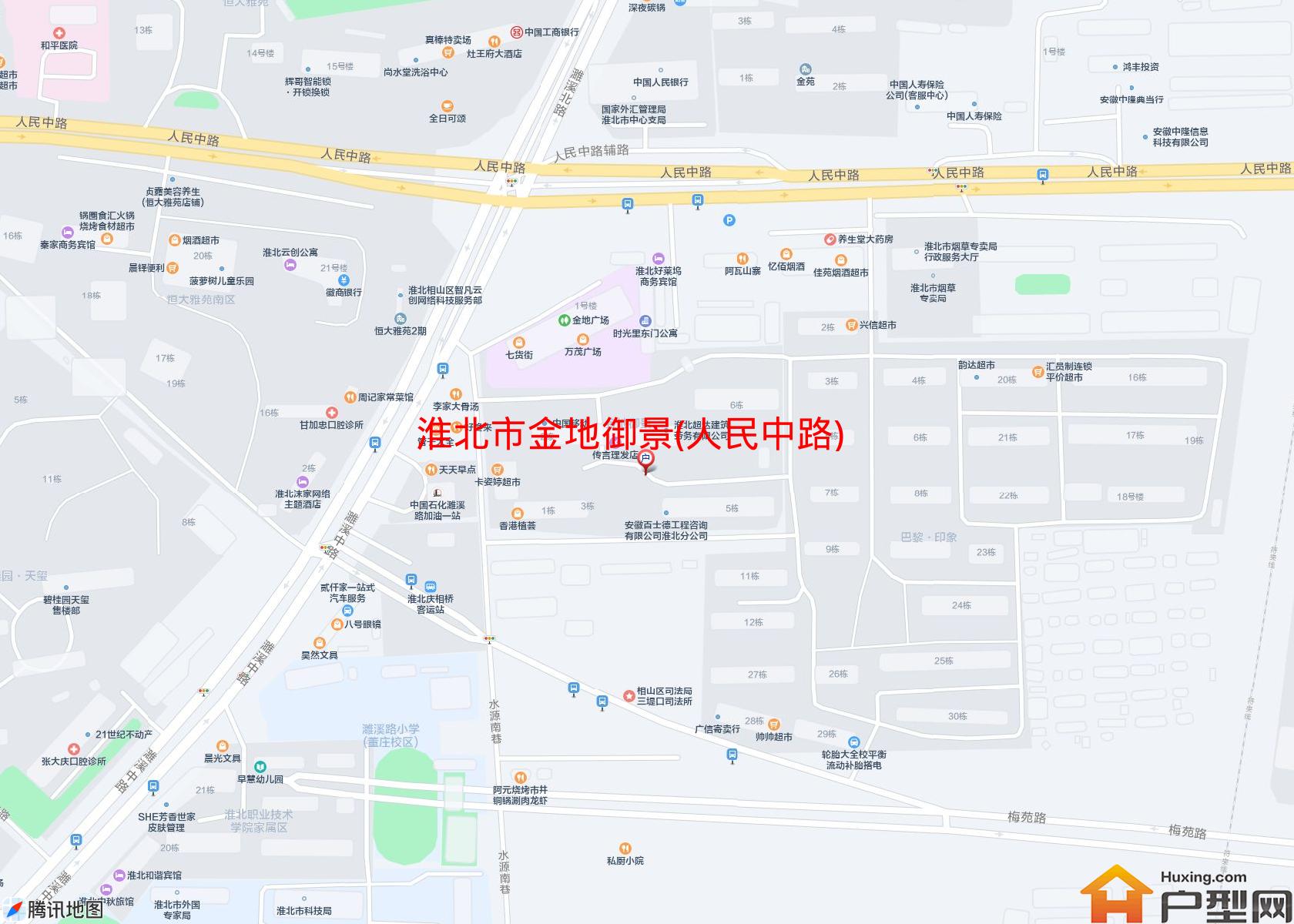 金地御景(人民中路)小区 - 户型网