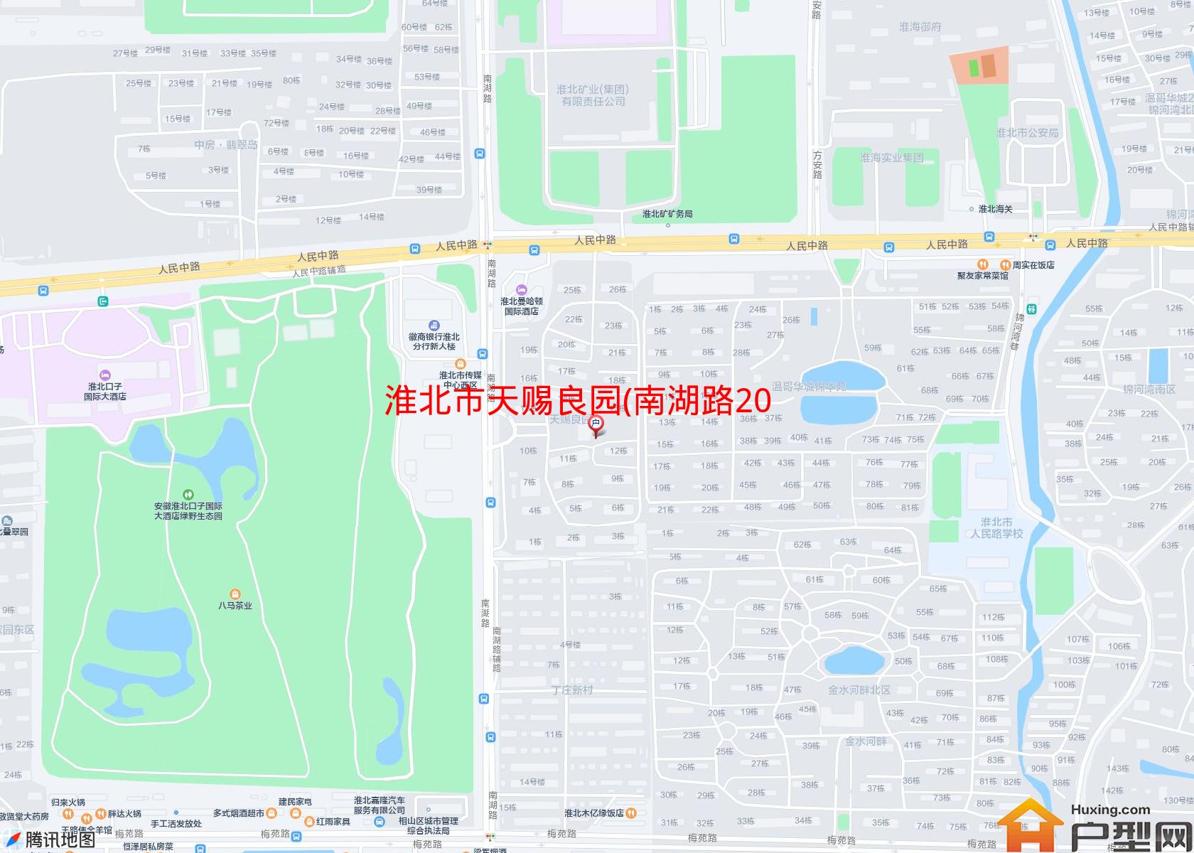 天赐良园(南湖路203号)小区 - 户型网
