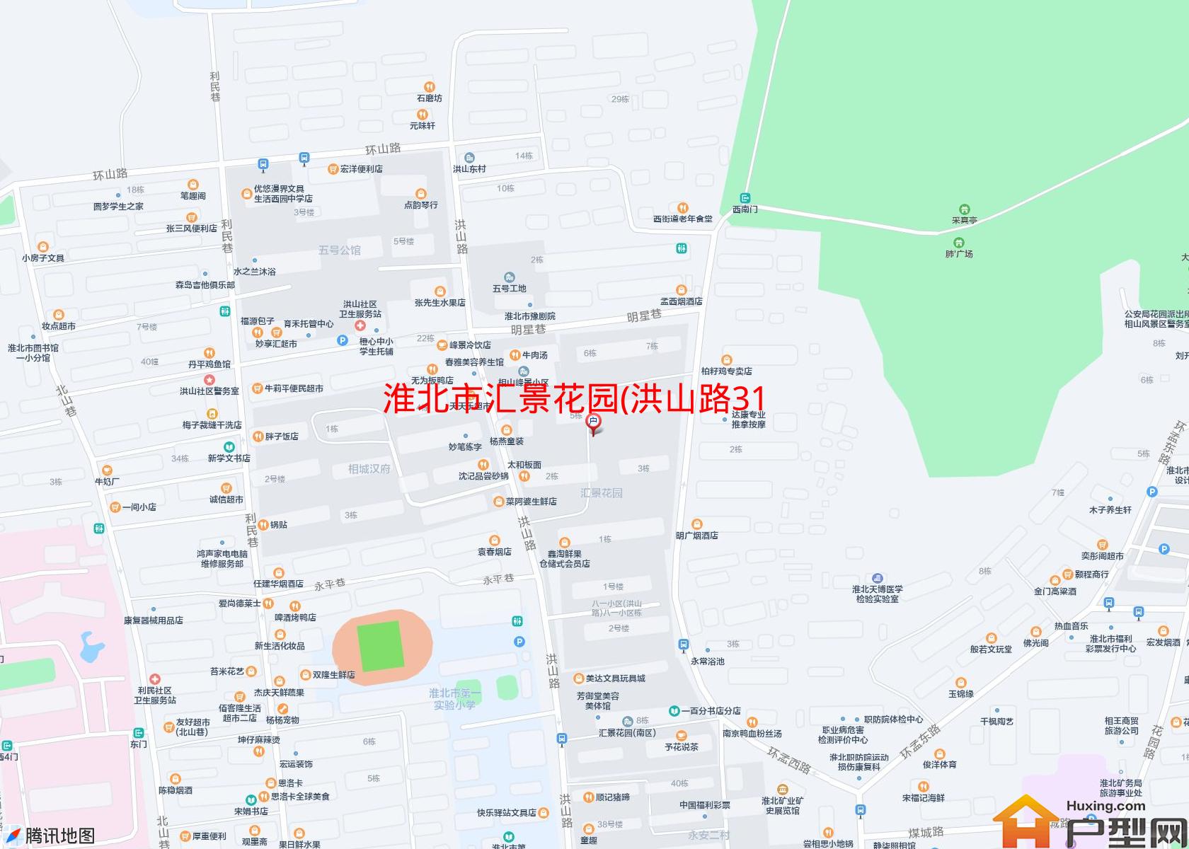 汇景花园(洪山路31号)小区 - 户型网