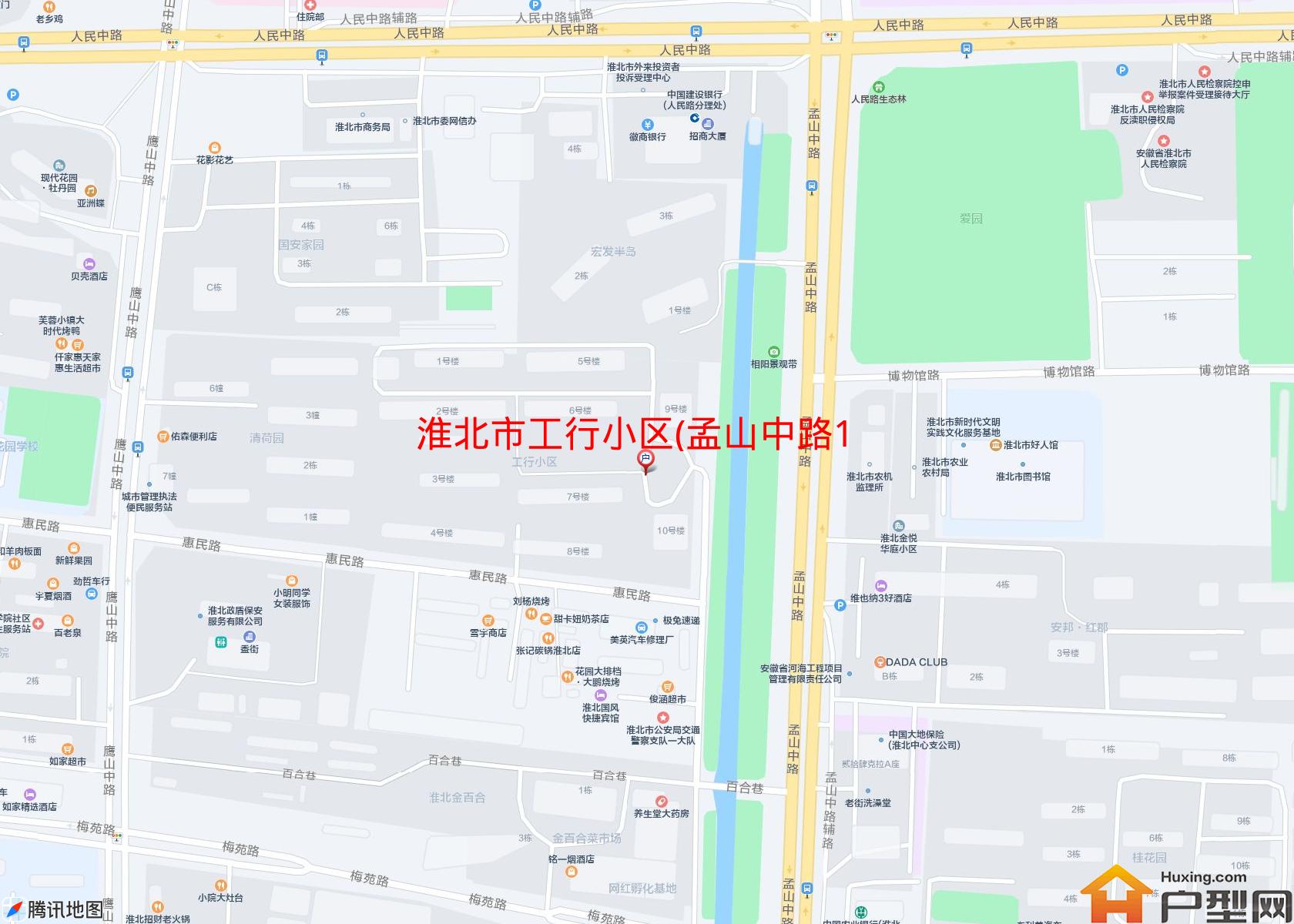 工行小区(孟山中路120号)小区 - 户型网