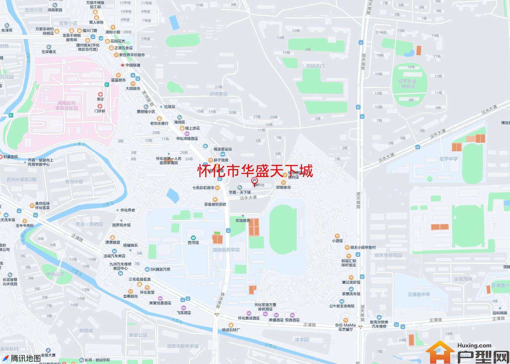 华盛天下城小区 - 户型网