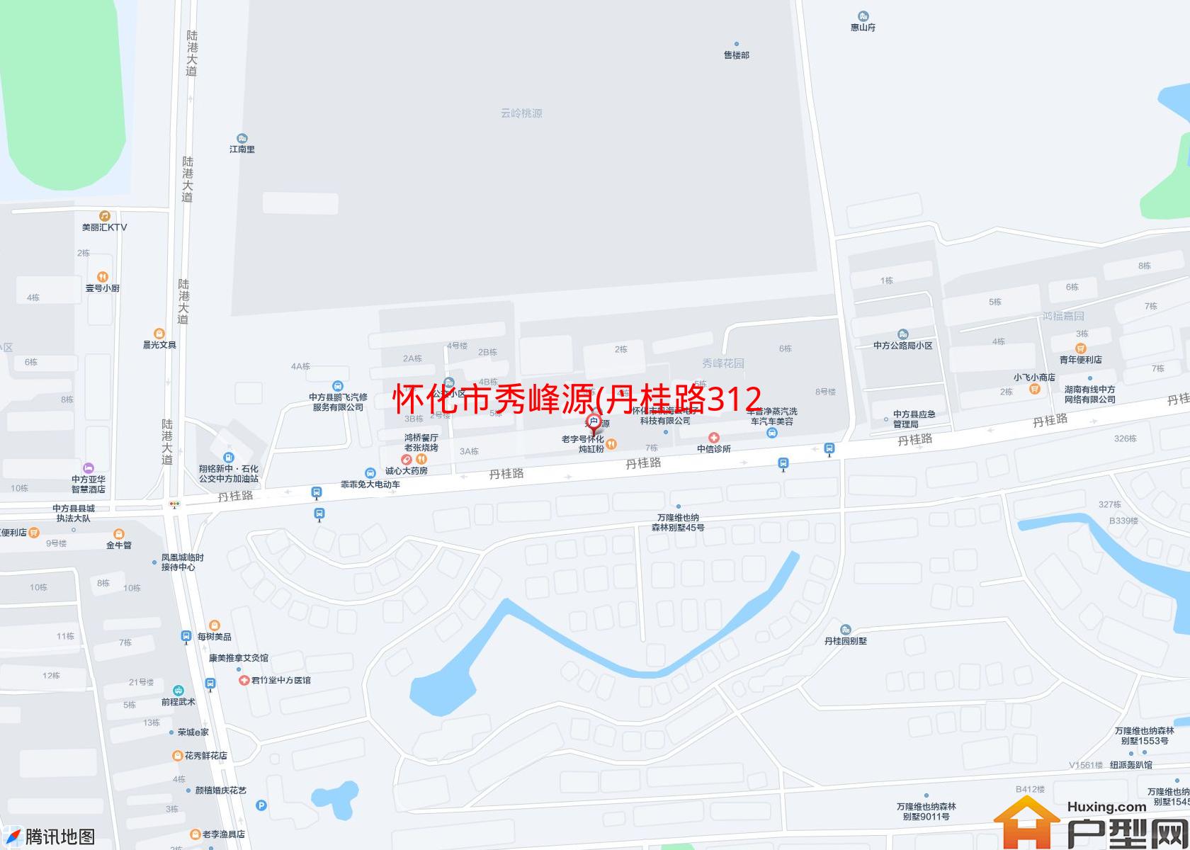 秀峰源(丹桂路312号)小区 - 户型网