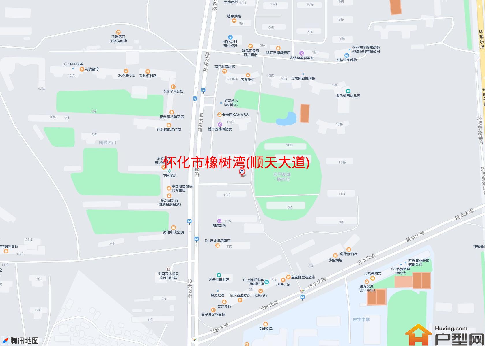 橡树湾(顺天大道)小区 - 户型网