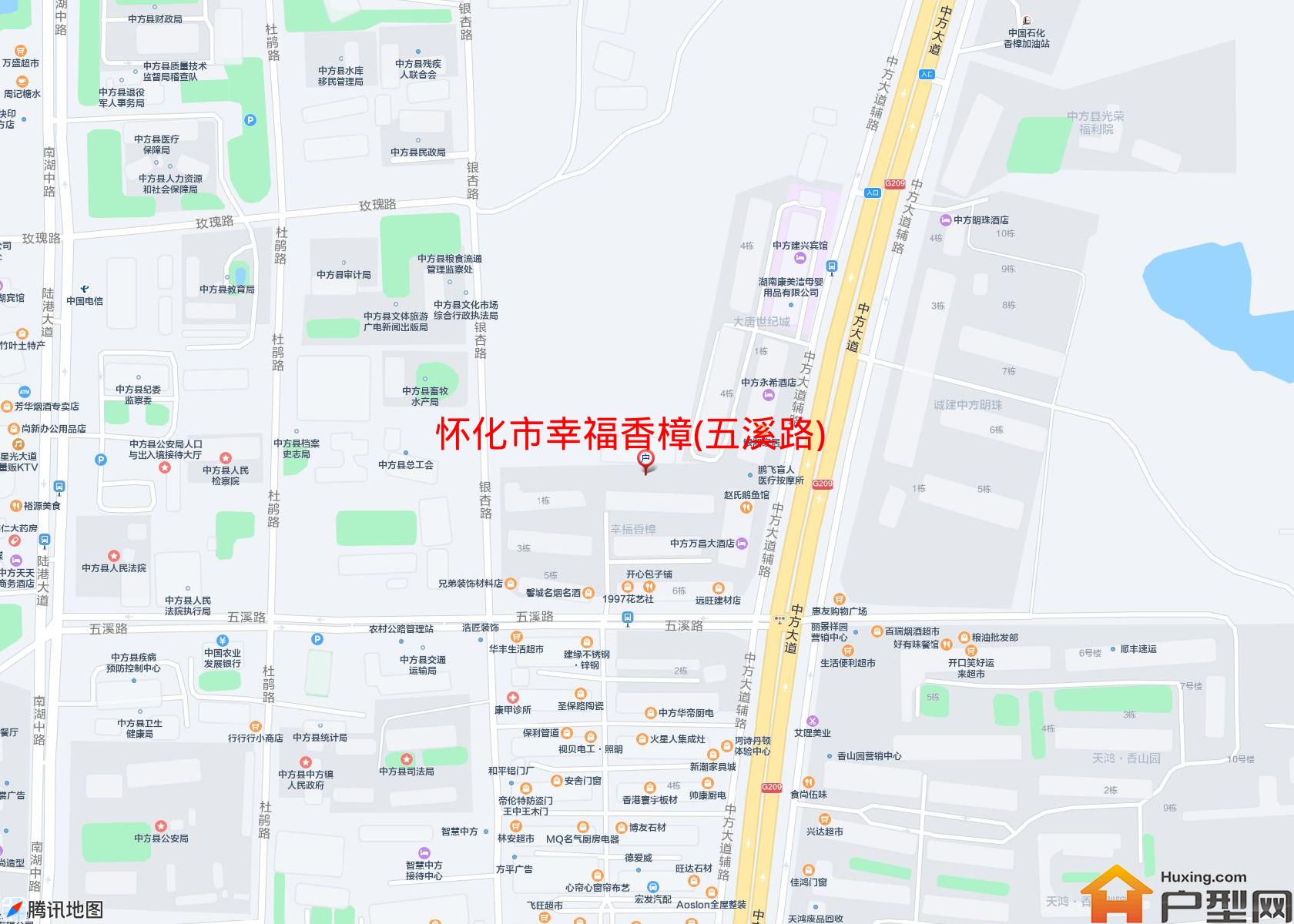 幸福香樟(五溪路)小区 - 户型网