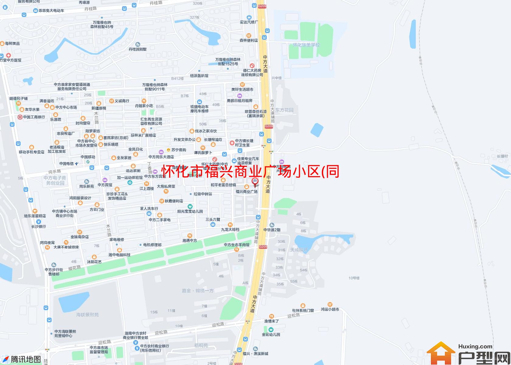 福兴商业广场小区(同乐路)小区 - 户型网