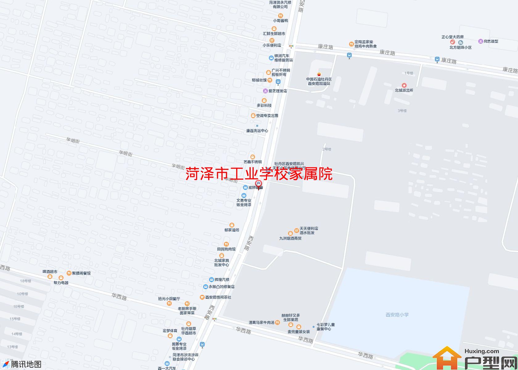 工业学校家属院小区 - 户型网