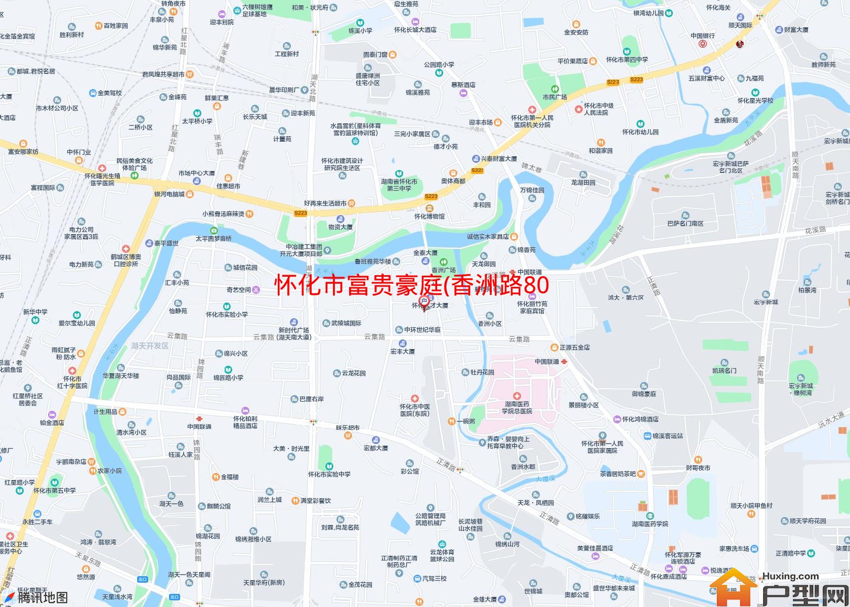 富贵豪庭(香洲路80号)小区 - 户型网