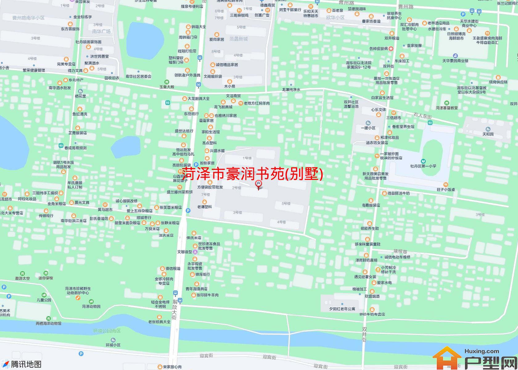 豪润书苑(别墅)小区 - 户型网