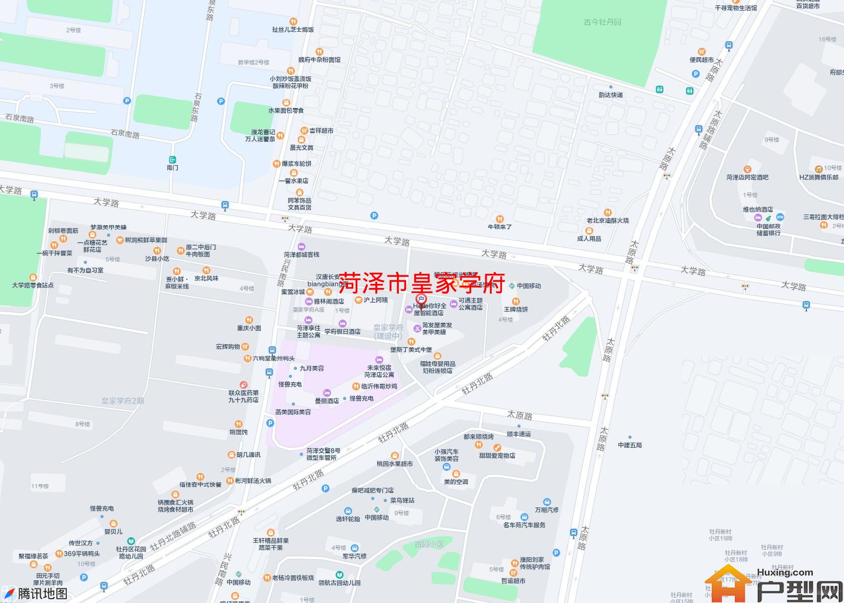 皇家学府小区 - 户型网