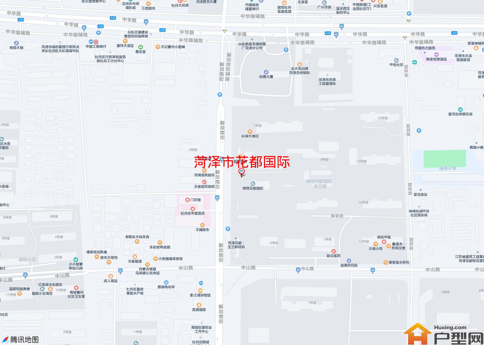 花都国际小区 - 户型网