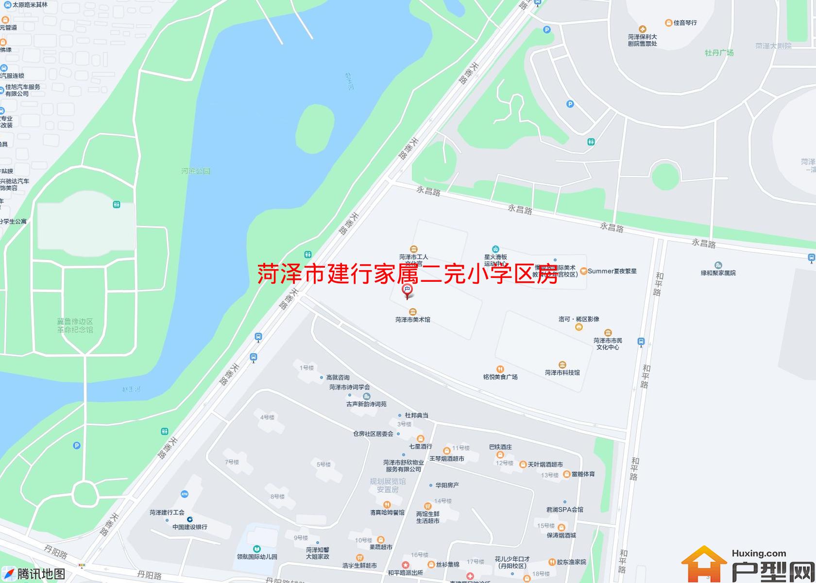 建行家属二完小学区房小区 - 户型网