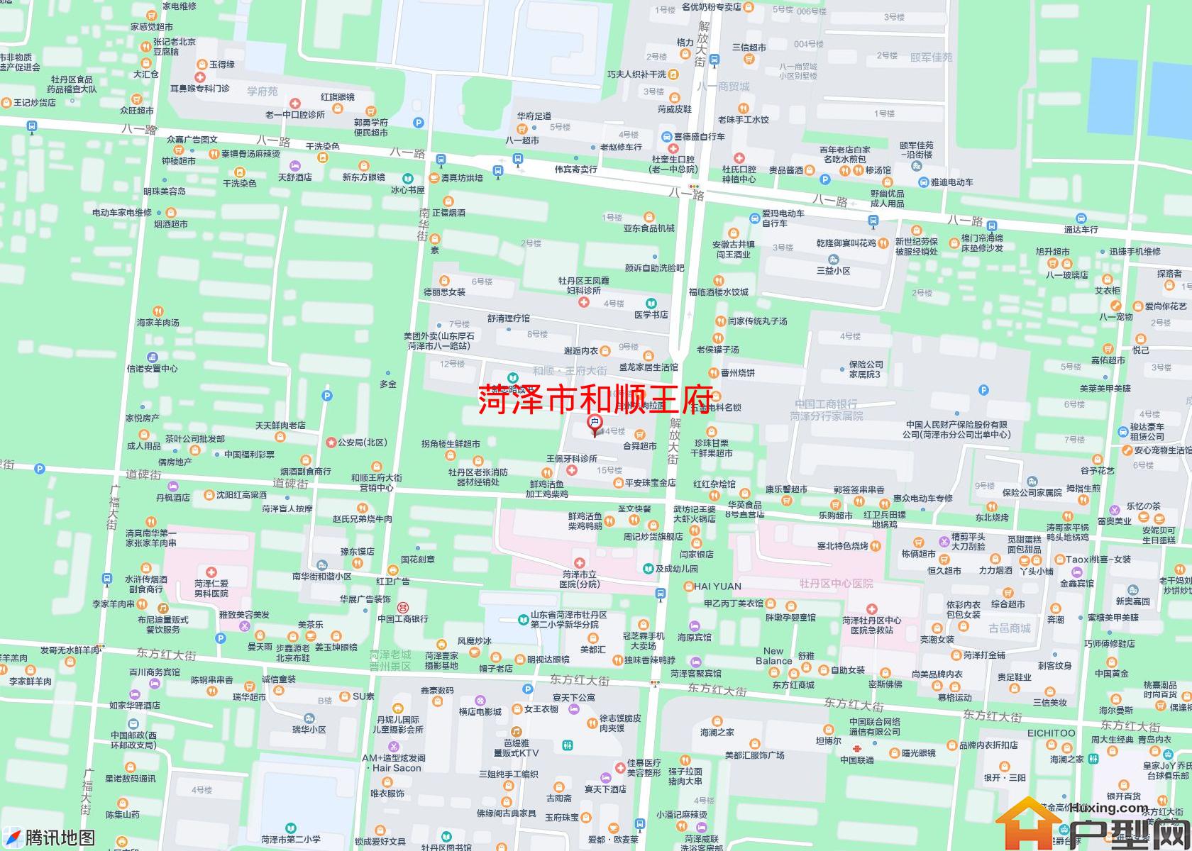 和顺王府小区 - 户型网