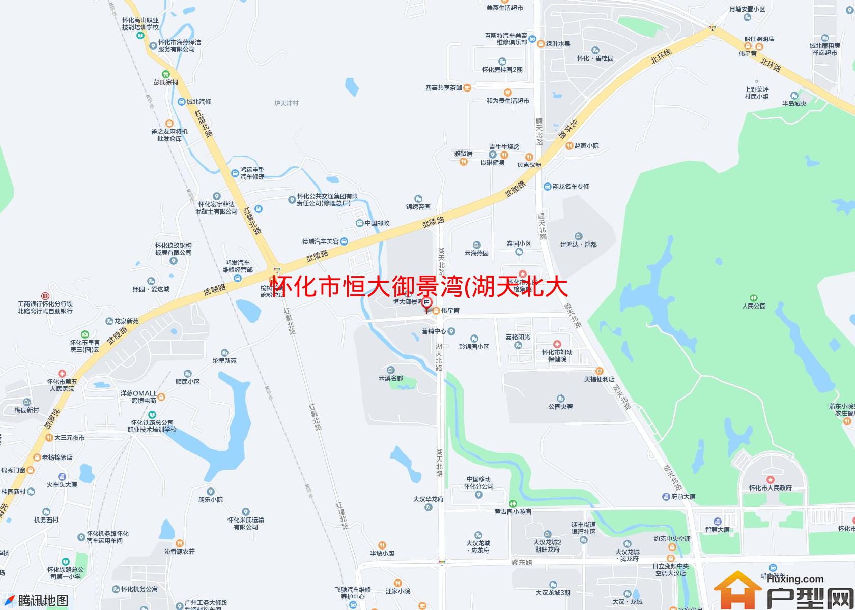 恒大御景湾(湖天北大道)小区 - 户型网