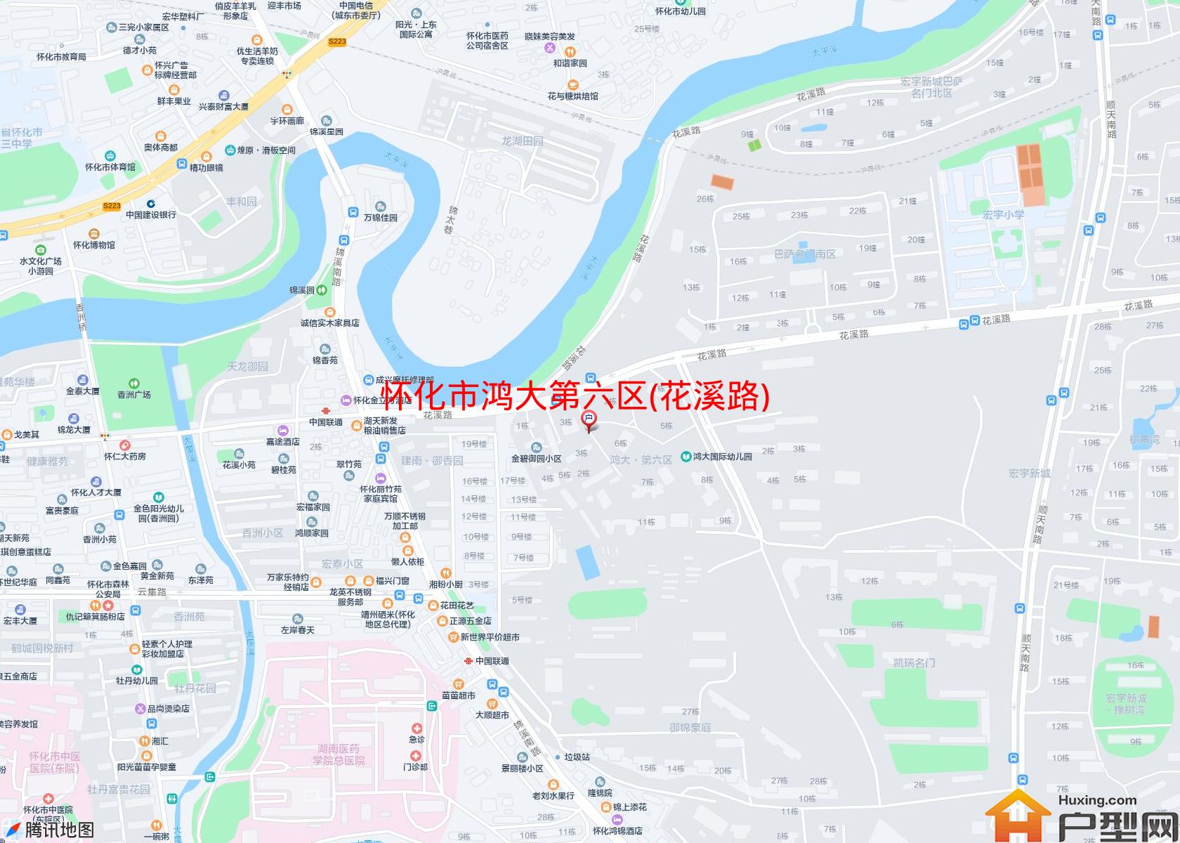 鸿大第六区(花溪路)小区 - 户型网